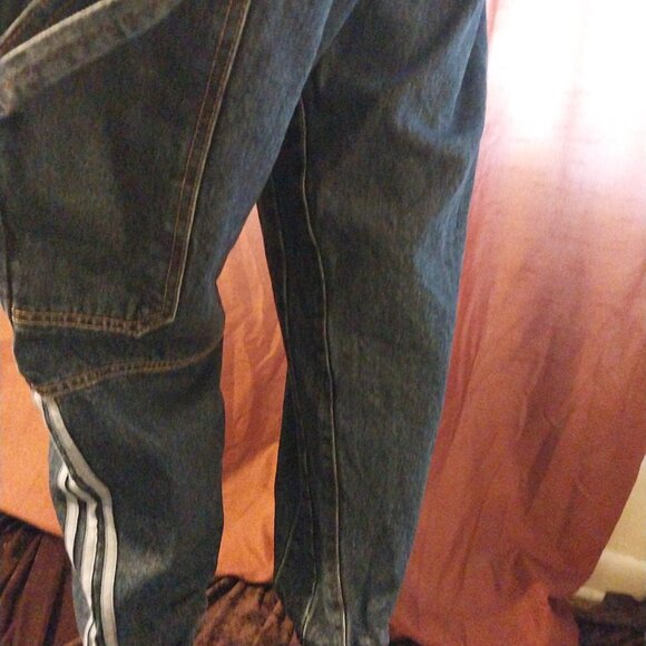 Adidas Originals Unisex Ivy Park Denim Track Pant - Picture 6 of 10